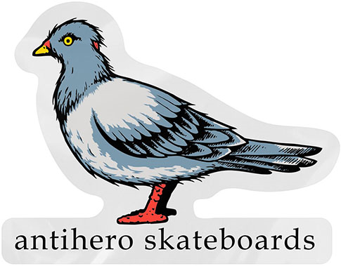 ANTI-HERO OG PIGEON LG STICKER