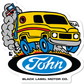 BLACK LABEL JOHN LUCERO MAN VAN '90 STICKER