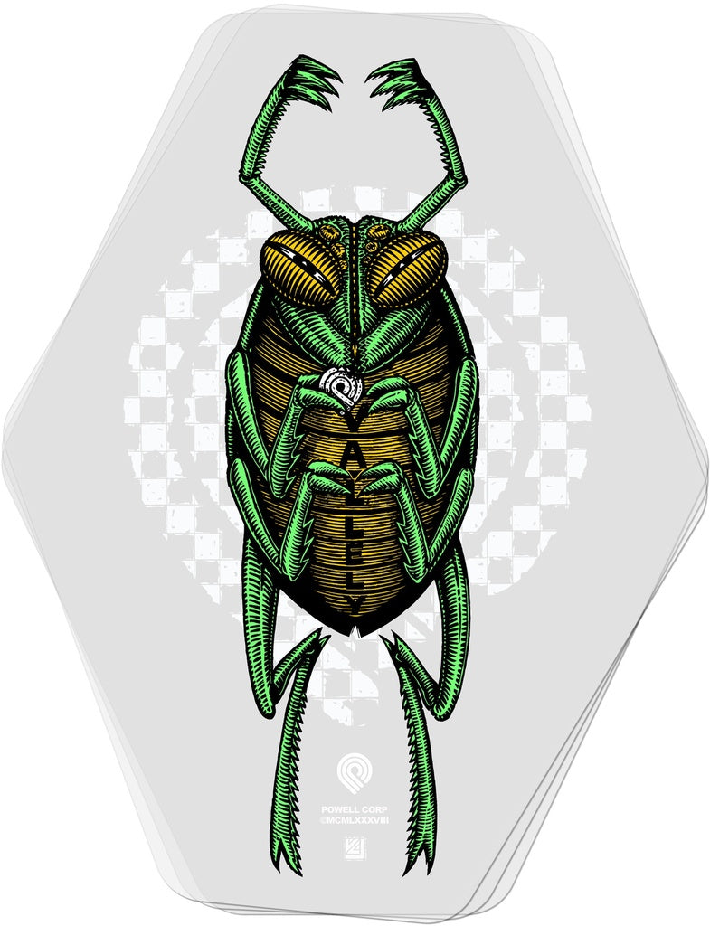 POWELL PERALTA MIKE VALLELY BUG STICKER 4"