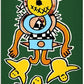 Krooked x Quartersnacks High Skateboard Deck 8.25