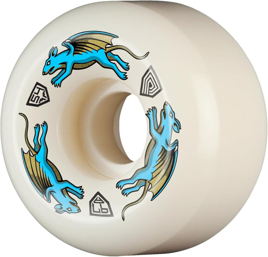 Powell Peralta Nano Rat Dragon Formula Skateboard Wheels 97A, AV6, 54mm x 34mm