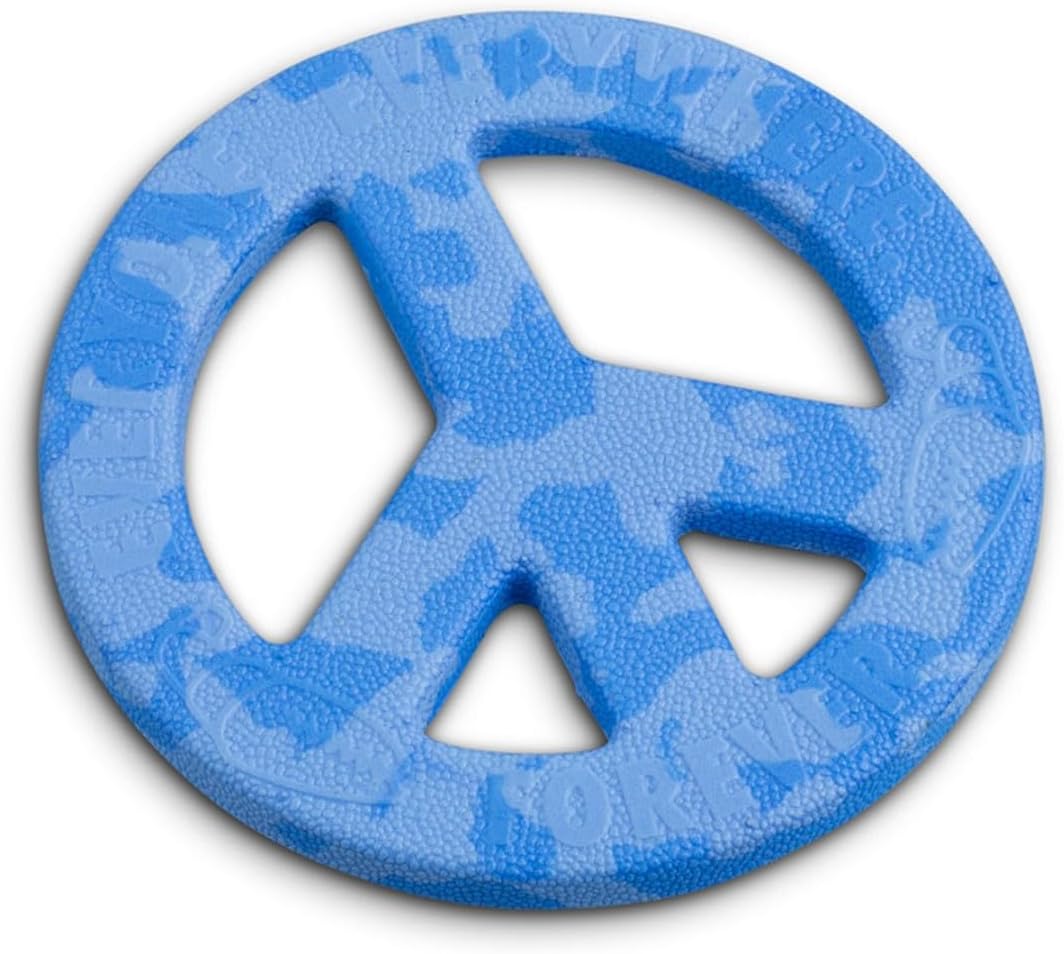 Crab Grab Peace of Foam Snowboarding Stom Pad Blue Swirl