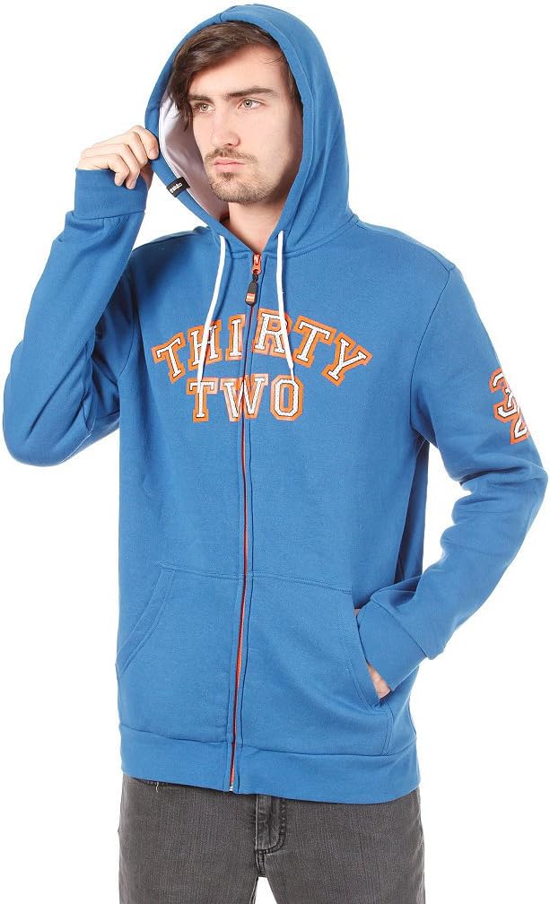 Thirtytwo Jocko Zip Fleece Royal Blue