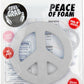 Crab Grab Peace of Foam Snowboard Stomp Pad -White