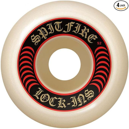 Spitfire Formula Four Lock-Ins Skateboard Wheels 53mm 101a