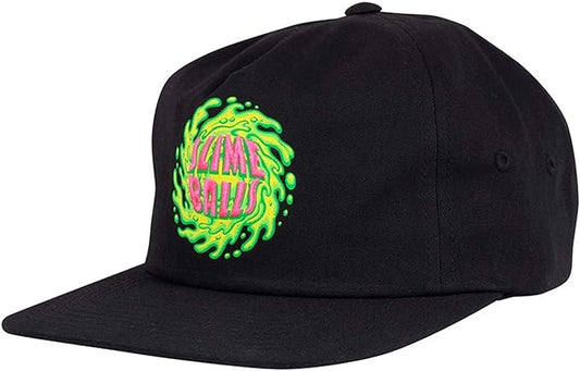 Slime Balls Logo Hat Black Strapback