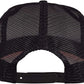 SANTA CRUZ Men's Poison Heart Mesh Mid Profile Trucker Adjustable Hat One Size,Black/White