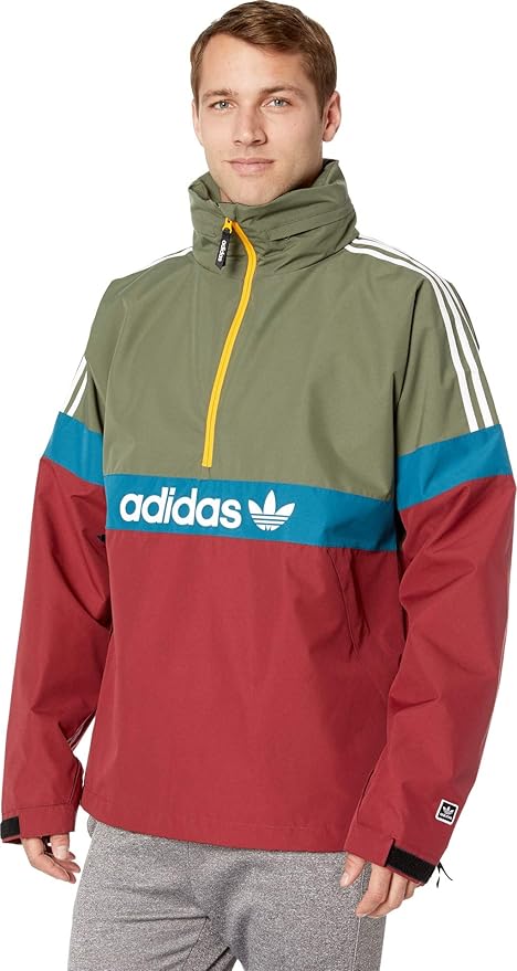 Adidas Snowboarding BBS Snowbreaker Jacket CX0240 NOBMAR/BASGRN/REA TEA Size large