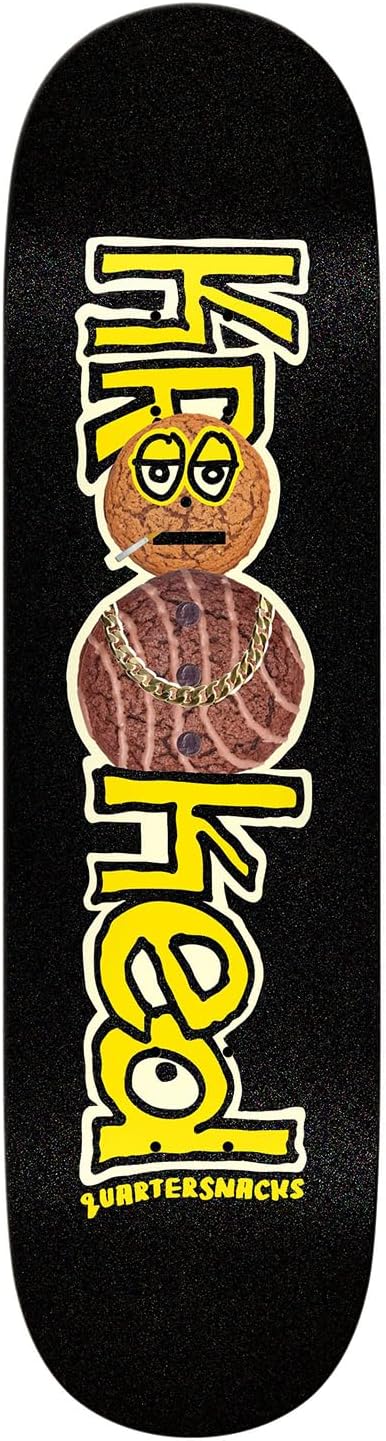Krooked x Quartersnacks Snackman Skateboard Deck