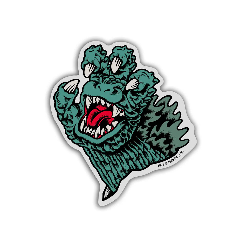Godzilla VS Santa Cruz Sticker Pack (4 Pack)