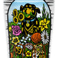 Santa Cruz 9.5in Dressen Pup Reissue Skateboard Deck