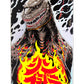 8.5in Godzilla Shin Knox Firepit Santa Cruz Skateboard Deck