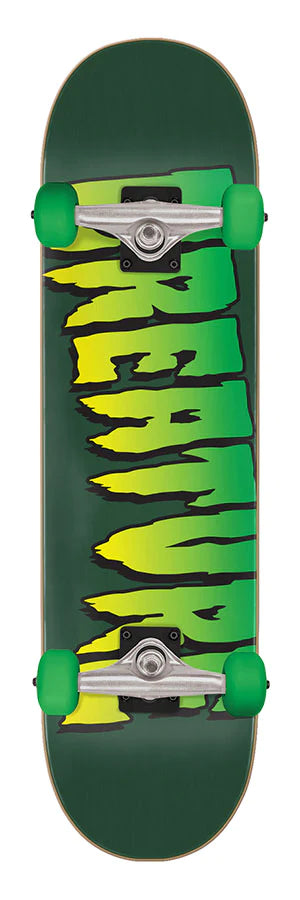 8.00in Full Logo Creature Complete Skateboard