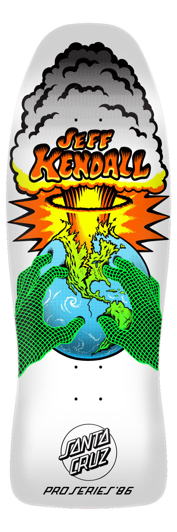 Kendall End of the World Reissue Skateboard Deck 10.0in x 29.7in Santa Cruz Old School