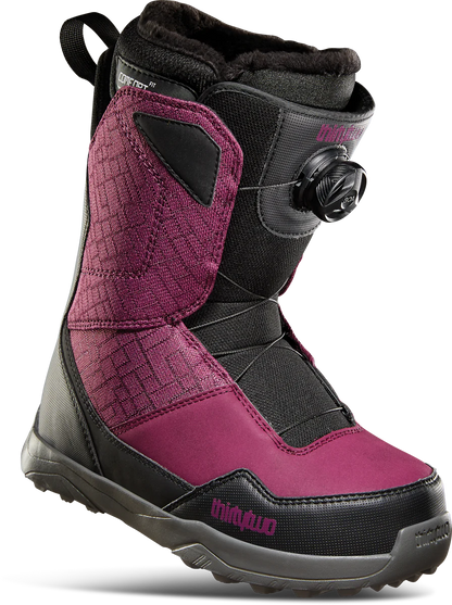 Thirtytwo Shifty BOA Women's Black/Purple Snowboard Boots 2023