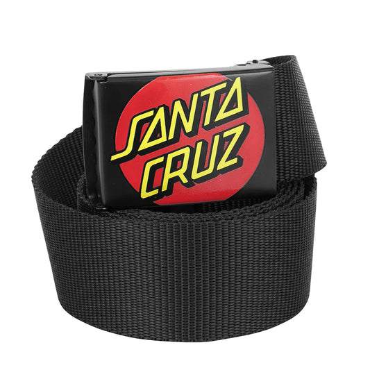 Santa Cruz Classic Dot Web Belt Black