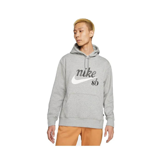 Nike SB Skate Logo Craft Dark Grey Heather White