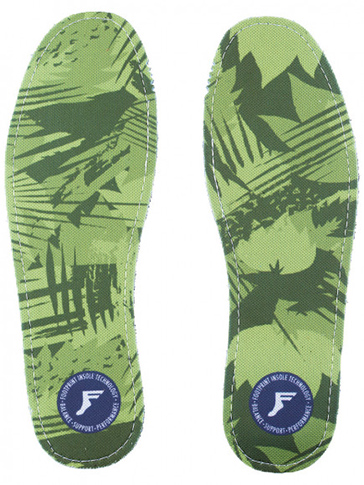 FOOTPRINT KINGFOAM 3MM GREEN CAMO INSOLE Medium (5-10.5)