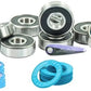 ANDALE CARLOS RIBEIRO PRO RATED BEARINGS SINGLE SET 8 bearings