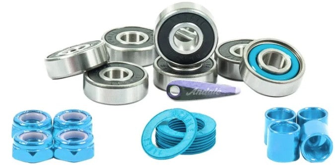 ANDALE CARLOS RIBEIRO PRO RATED BEARINGS SINGLE SET 8 bearings