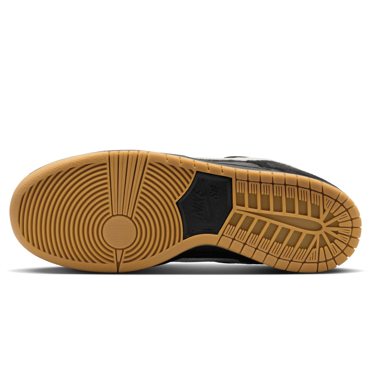 Nike SB Dunk Low Pro Black/White-Black Gum Skateboarding Shoes