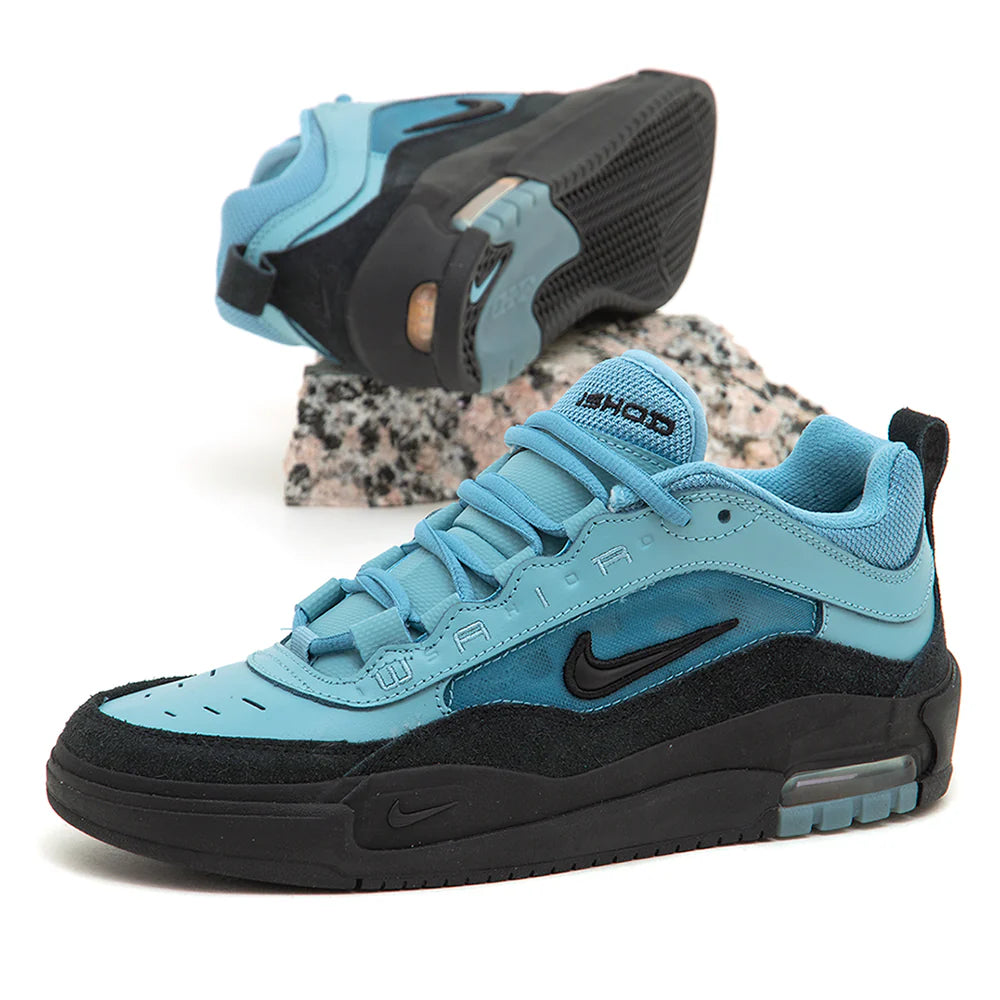 Nike SB Air Max Ishod Denim Turquoise/Black Skateboarding Shoes