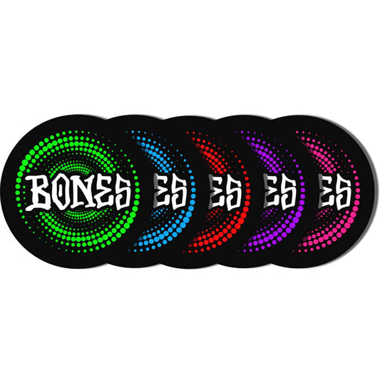 Bones Wheels Originals Swirl Stickers