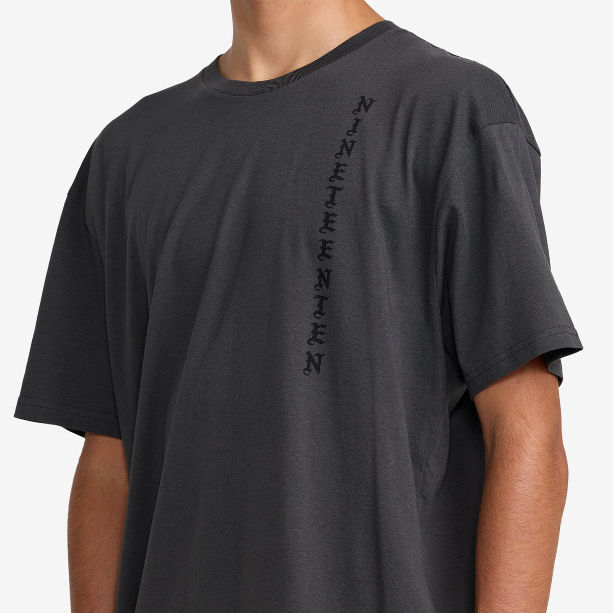 Age Of Winters Discharge S/S T-Shirt Vintage Grey