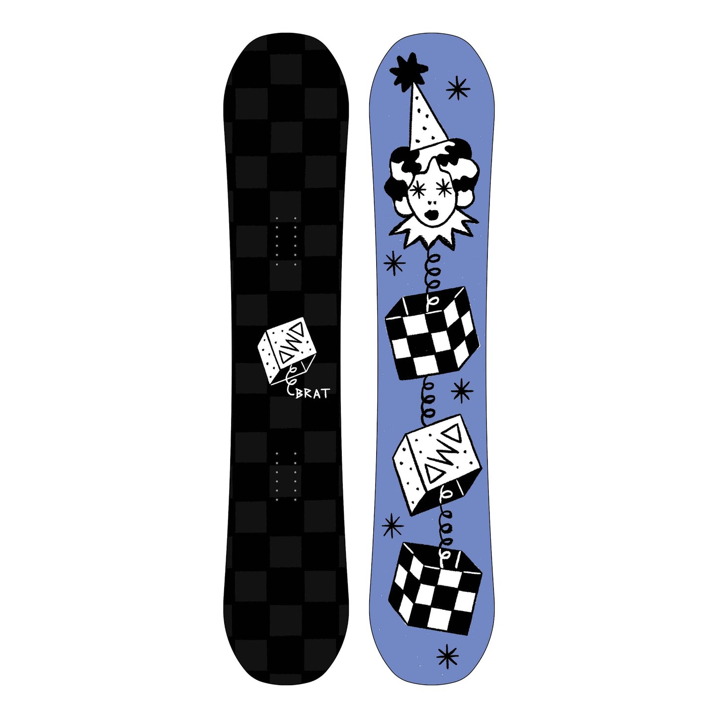 Dinosaurs Will Die Snowboards Brat Snowboard 143CM 2025