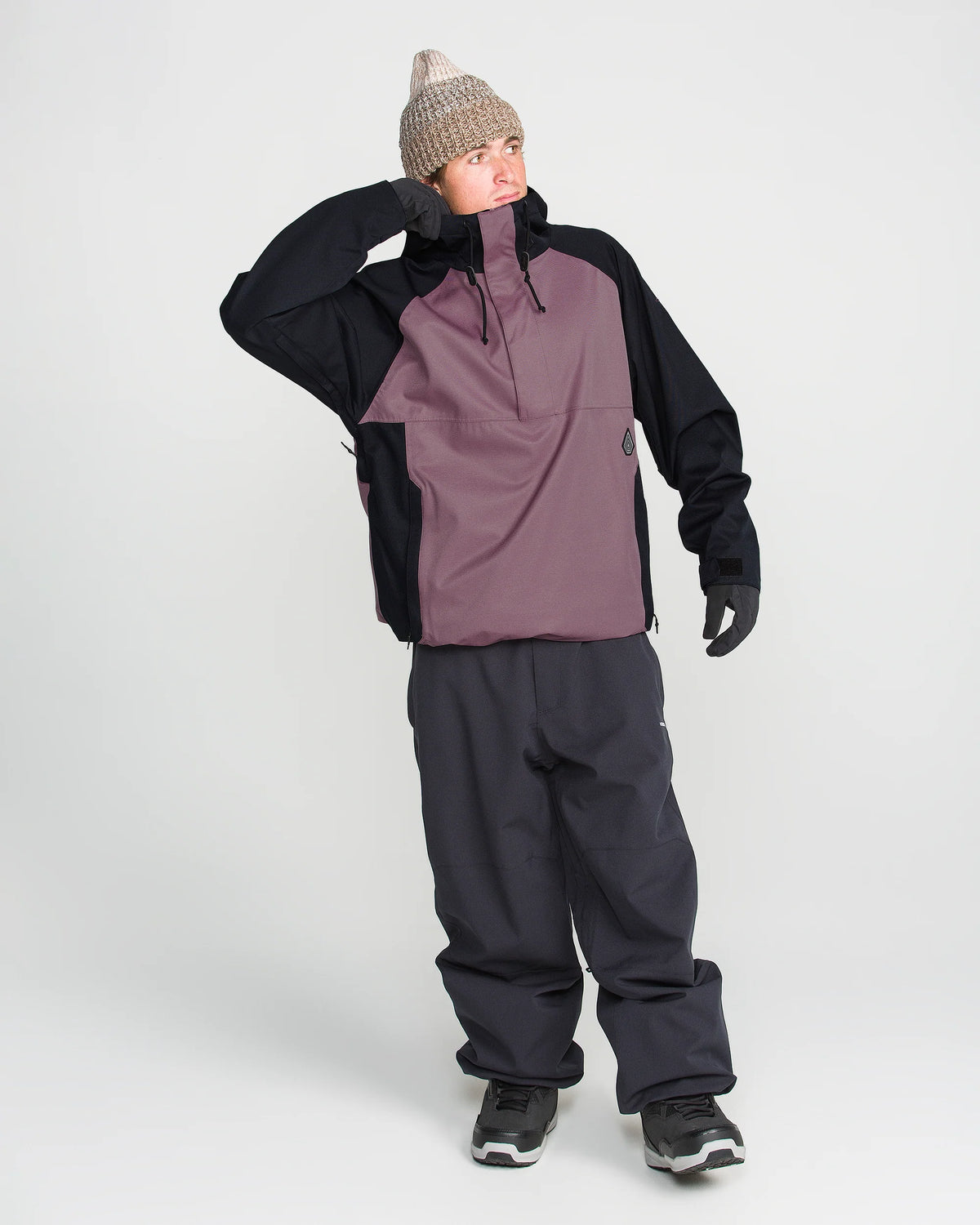 MEN'S HOSSEGOR 20K PULLOVER  Arctic Dust