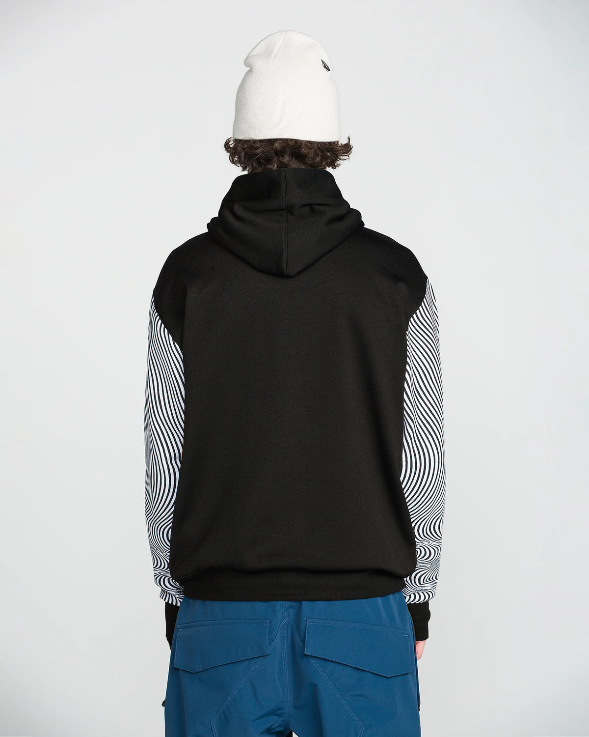 MEN'S HYDRO RIDING HOODIE Black/White