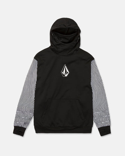 MEN'S HYDRO RIDING HOODIE Black/White