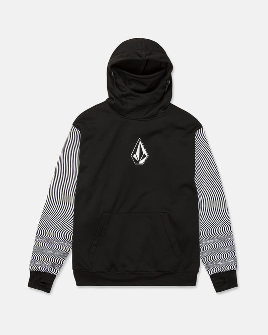 MEN'S HYDRO RIDING HOODIE Black/White