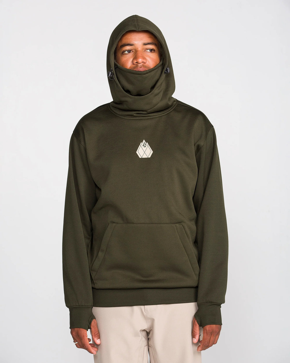 MEN'S HYDRO RIDING HOODIE dark green