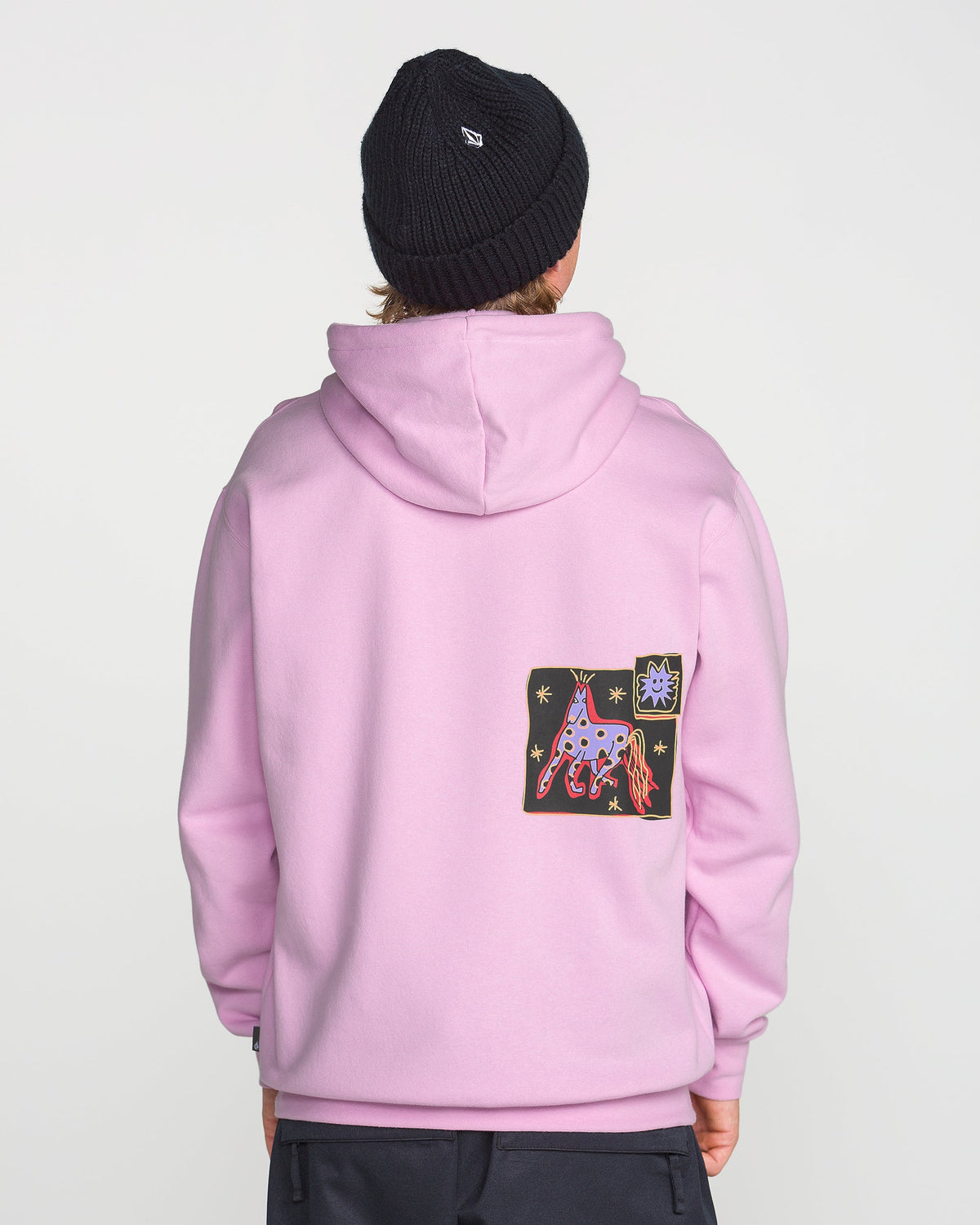 MEN'S ESSENTIAL HOODIE 2027 pink