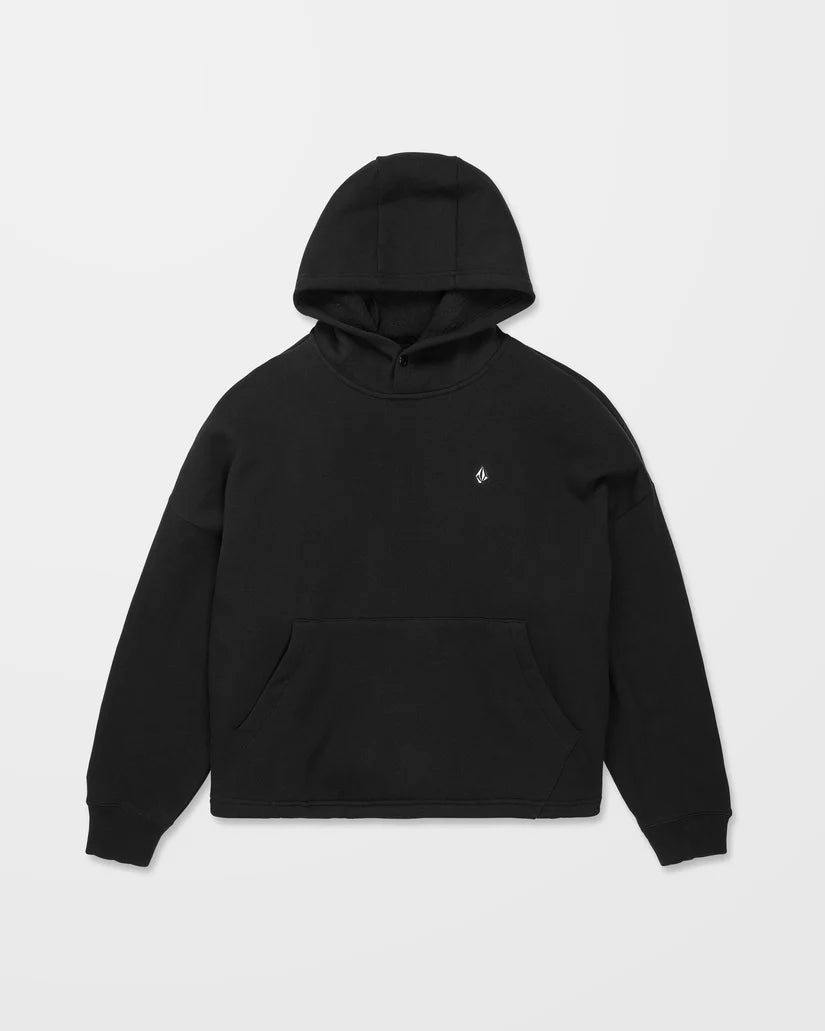 YOURFAV BAGGY HOODIE - BLACK