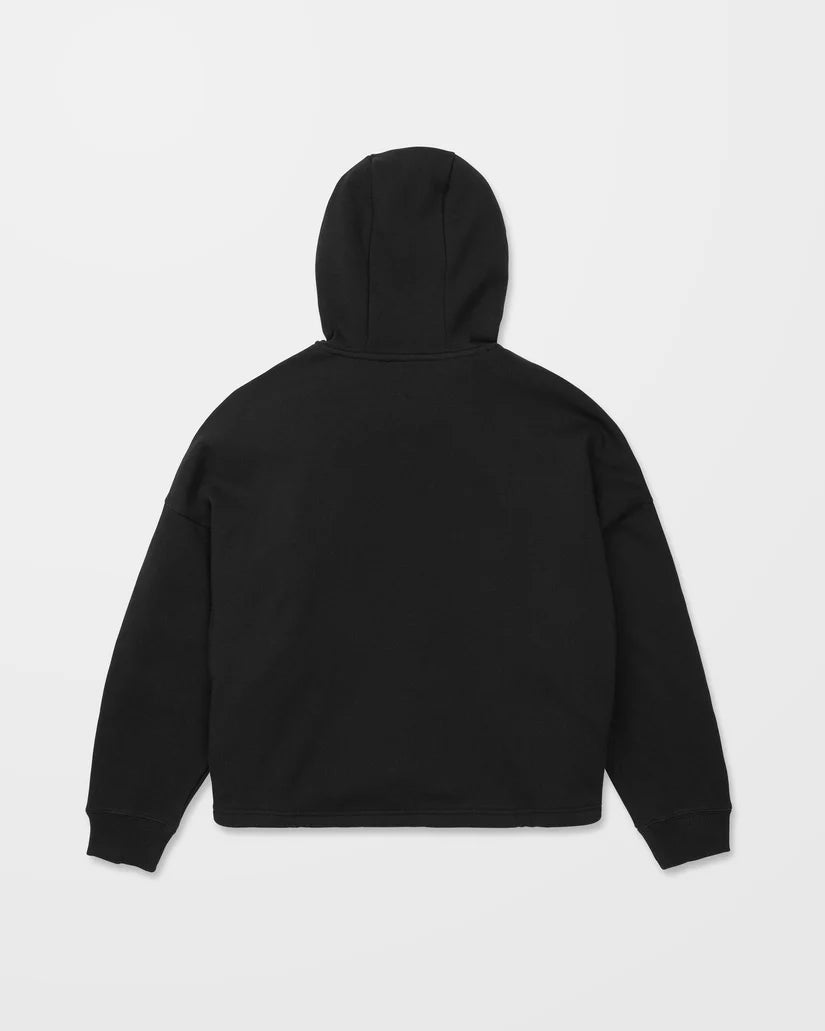 YOURFAV BAGGY HOODIE - BLACK