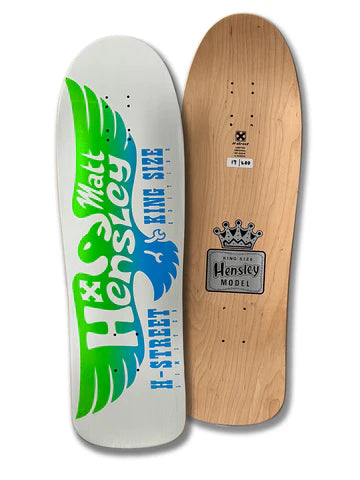 MATT HENSLEY KINGSIZE LE EAGLE, G SERIES White Flood With Green /Blue 2-Tone Fade Ink