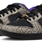 NIKE SB DUNK LOW  DASHAWN JORDAN STRING/BLACK-BRIGHT SPRUCE-FIERCE PURPLE-DARK RUSSET-BLACK