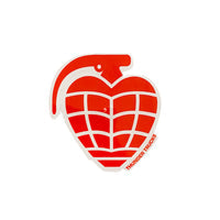 Thunder Trucks Grenade Sticker Red 7"7.5"inch