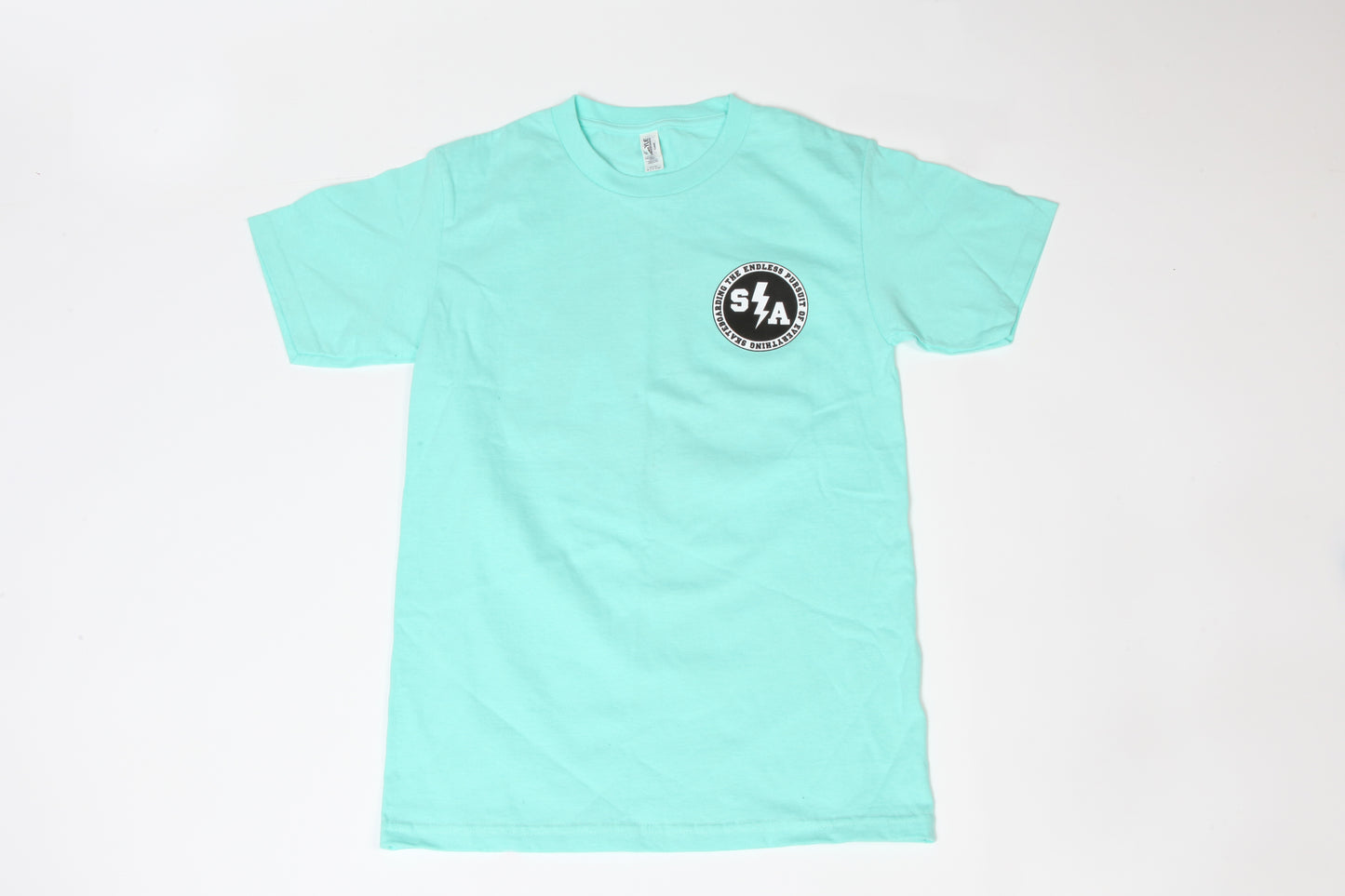 Skaters Advocate The endless Pursuit of everything skateboarding T-Shirt Color mint