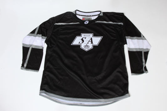 Skaters Advocate Real Men Wear Black Kings Hockey Jersey Est 2003 Size Xl