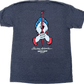 Skaters Advocate Slurpee Bear and Straw Powell Peralta Spoof T-Shirt Ash Grey