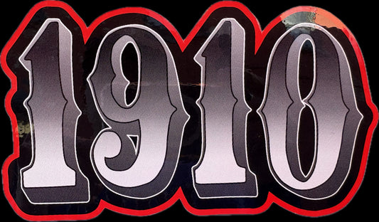 1910 Clothing Stickers