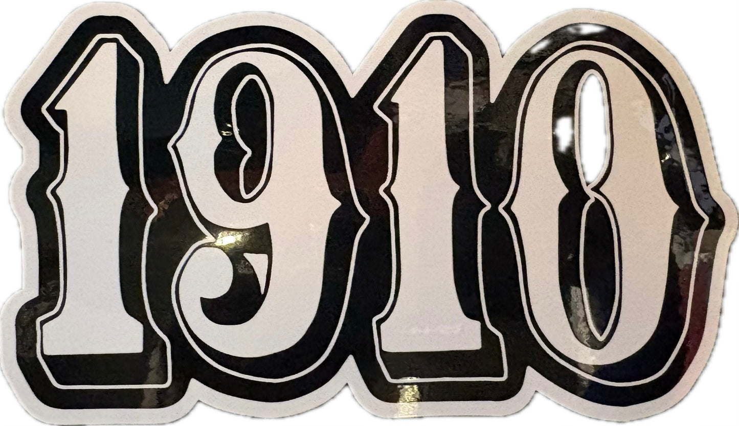1910 Clothing Stickers