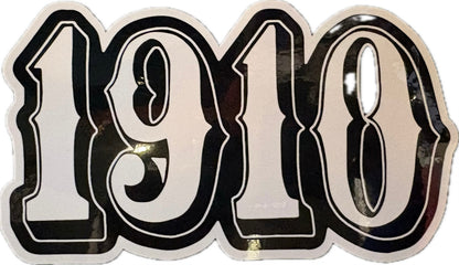 1910 Clothing Stickers