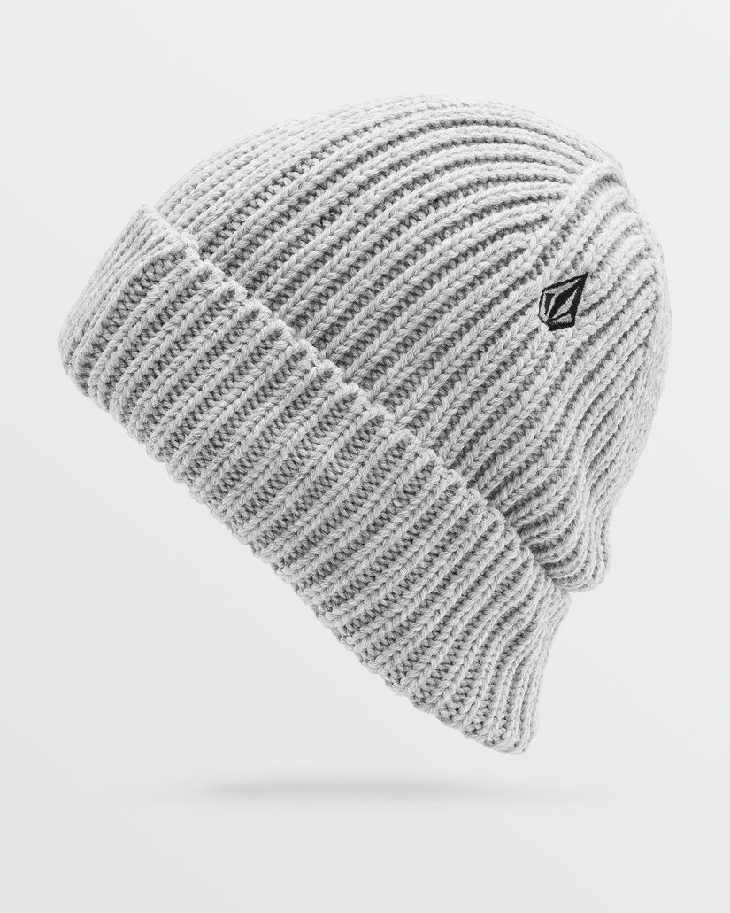 Volcom Men's Heather Grey Roller Beanie
