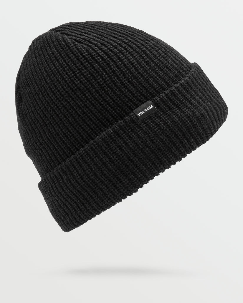 Volcom Men's Black Sweep Lined Beanie