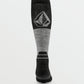 Volcom Mens Splitz Wool Blend Over-The-Calf Sock - Heather Gray