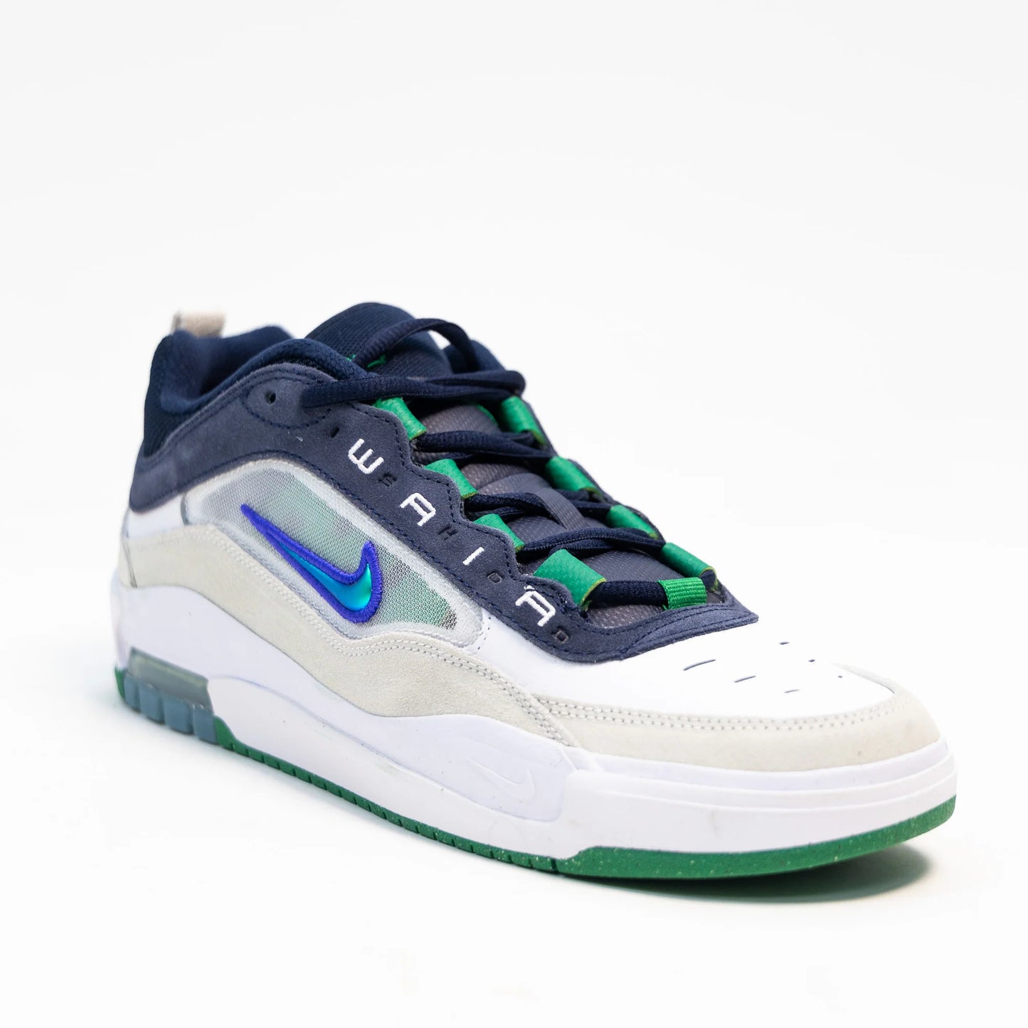 NIKE SB ISHOD 2 - WHITE/PERSIAN VIOLET-OBSIDIAN-PINE GREEN